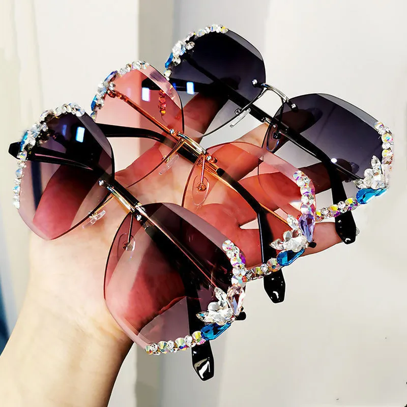 
Hot river optical shades sunglasses with candy color lens sunglasses 2021 women newest diamond bling rhinestone sunglasses 2021 