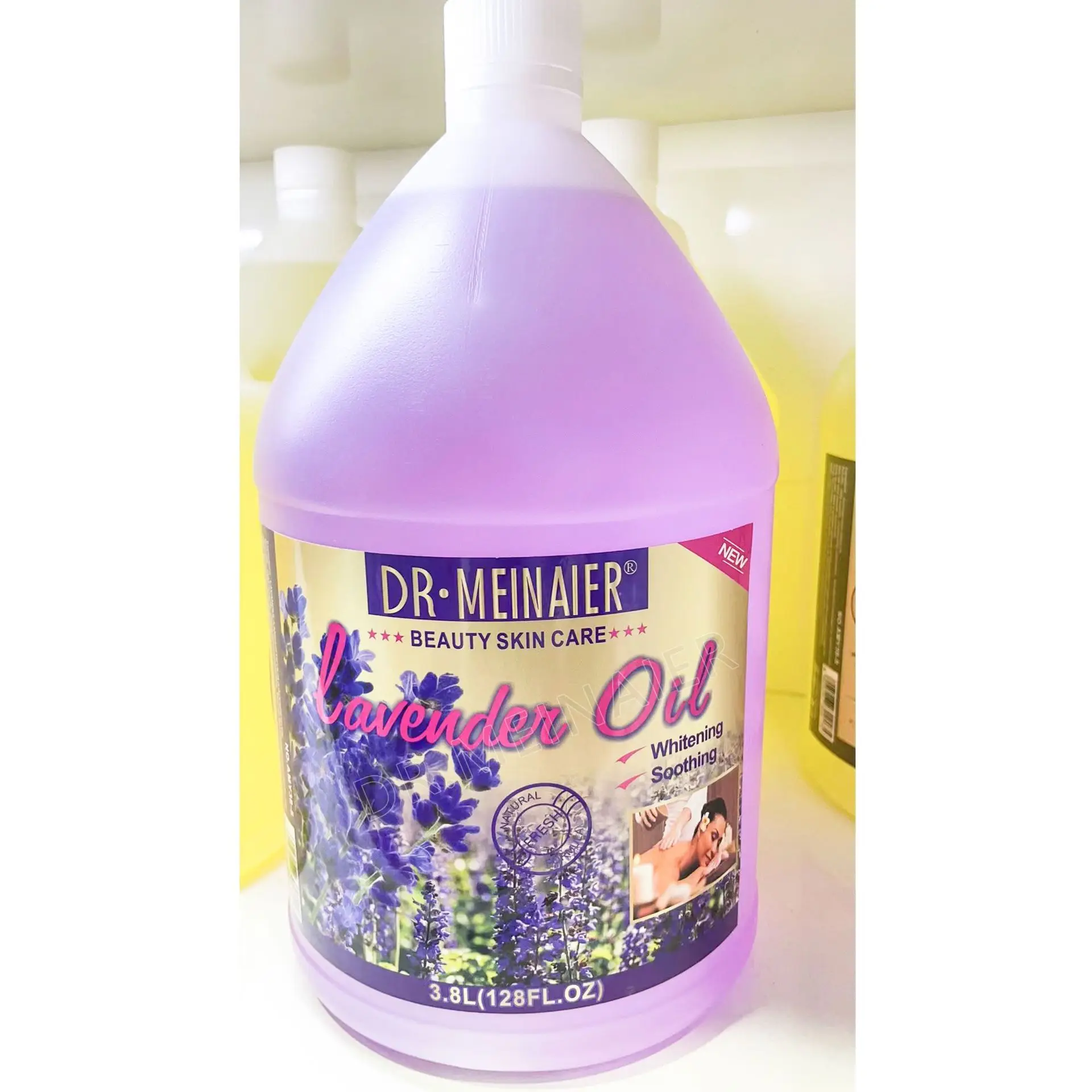 3.8L Massage Essential Oil Arbutin Rose Multiple Colors Natural Face and Body Whitening Oil Relaxing Skin Care Moisturizer