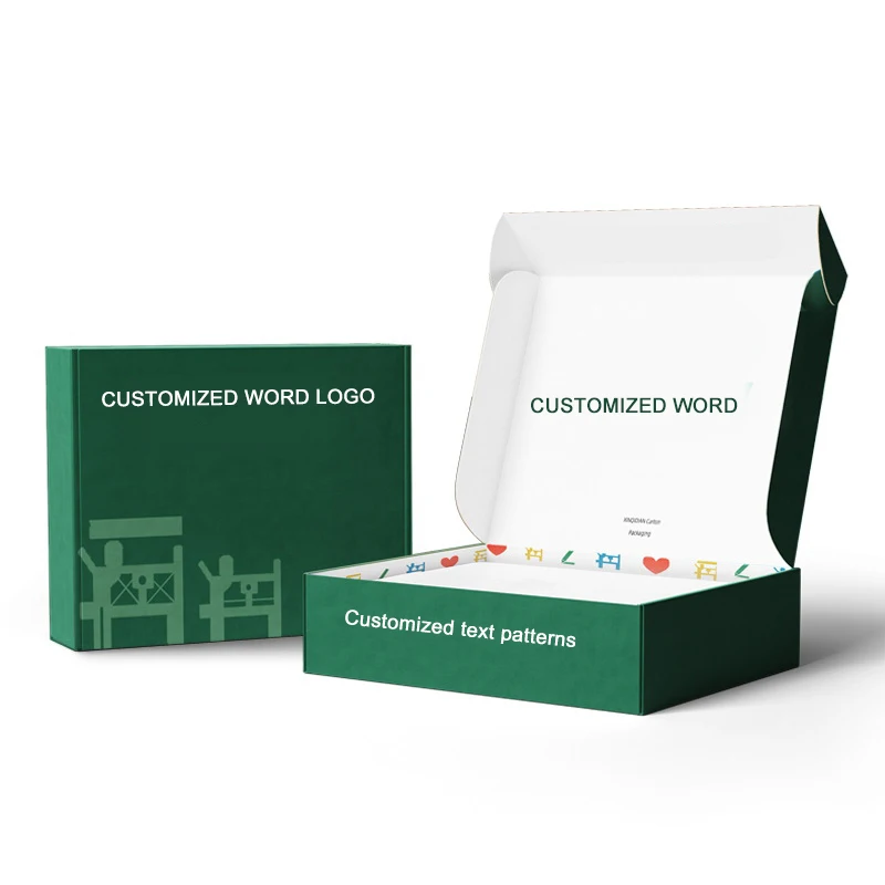 Factory Direct Sales Are Cheap Custom Logo Word Decorative Printed Packaging Airplane Box
