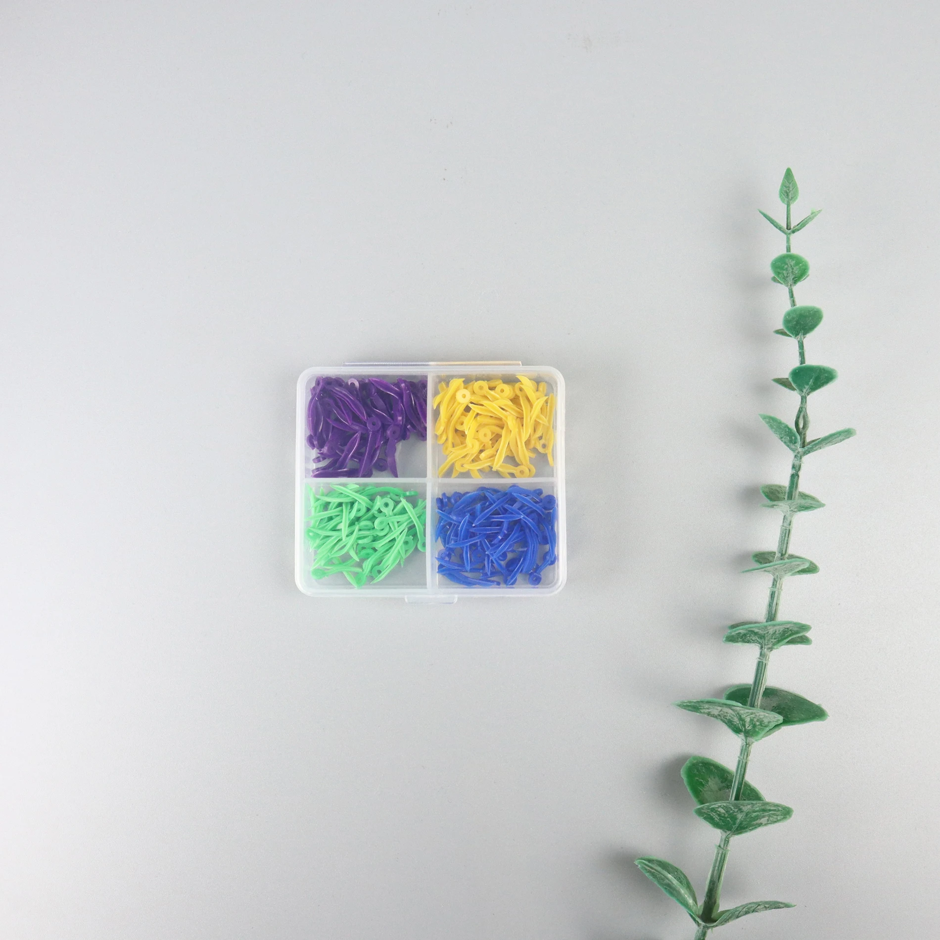 Disposable Plastic Dental Wedge Set Dental Consumables Plastic Dental Wedge Kit