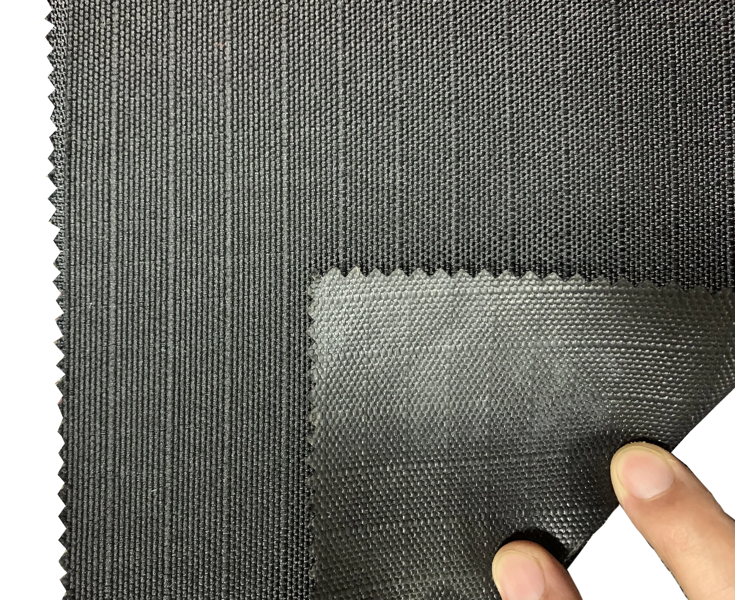 Premium quality breathable pu coated 1200d oxford polyester ripstop fabric