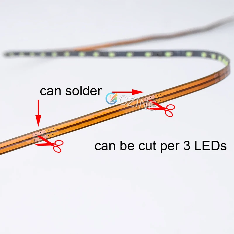 12V 2.5mm 120leds/meter 0805 led strips white warm white red green blue yellow pink ice blue SMD0805 leds strips IP20