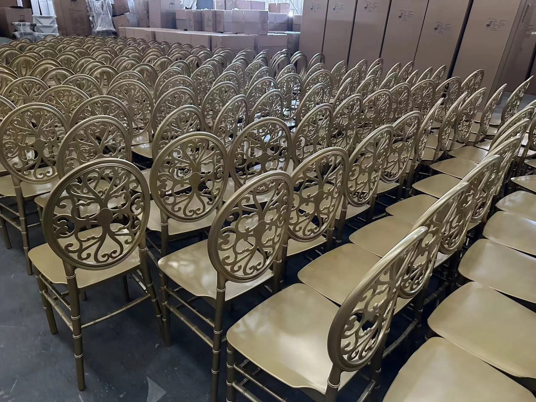 PP Resin Plastic Stackable Wedding Event Party Rental Dining Chair