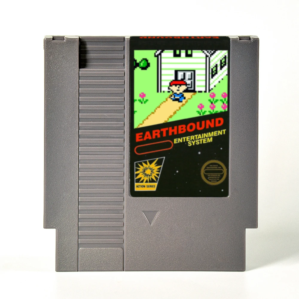 Top Quality PCB Game Card 72 Pins 8 Bit Game Cartridge For NES Games - Earthbound
