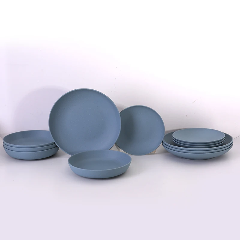  High Quality Customized printing 16 sets melamine tableware dinner set