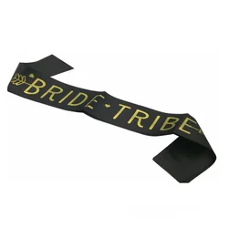 1 Pcs Cute Bride To Be Bride Tribe Sash Bachelorette Hen Night Party Bridal Shower Wedding Bridesmaid Decoration Gift Favor