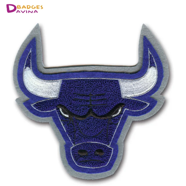 
Double layer towel embroidery chenille custom letter patches clothing labels 