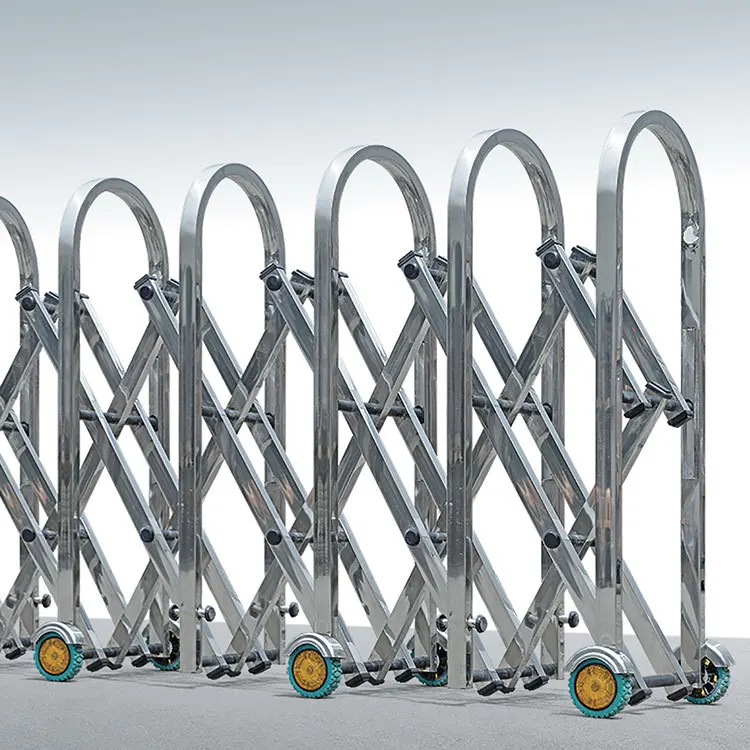 Aluminum Steel Crowd traffic control expandable barrier security traffic barrier