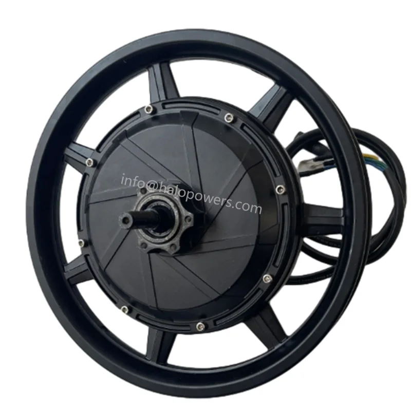 High Speed 72v 3000w 14 Inch Hub Motor Wheel 120km/h Brushless Hub Motor for E Electric Bike Bicycle Motorcycle Conversion Kit