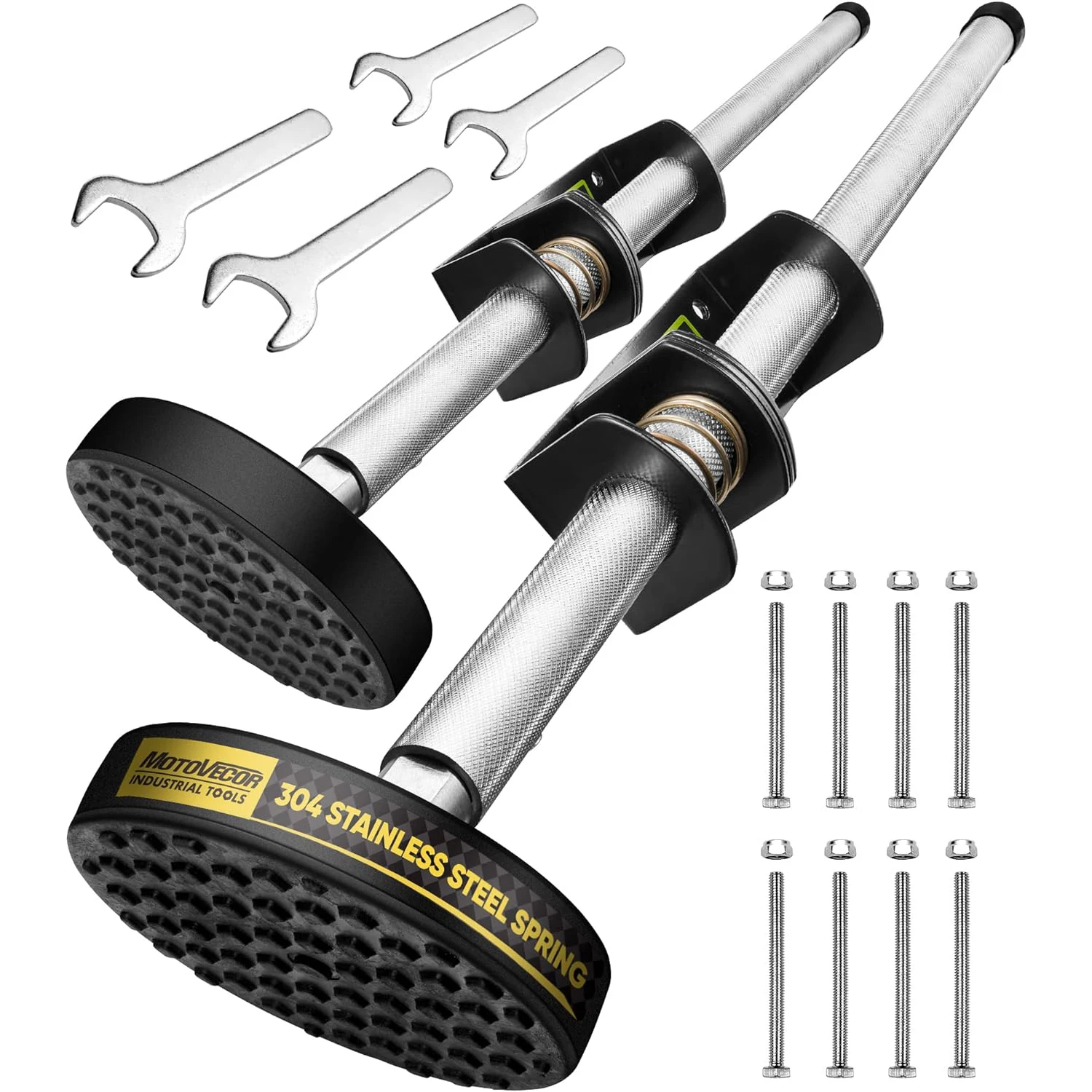 Adjustable Ladder Leveler with Anti-Slip Rubber Feet