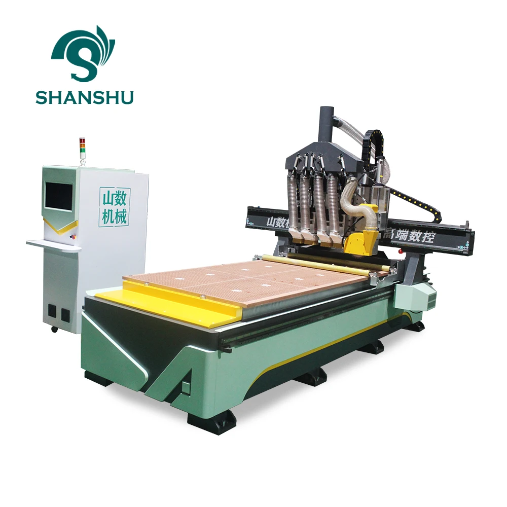 CNC Router Machine Woodworking Cutting CNC Machine 3 Axis Atc CNC Router Wood Engraving Machine for MDF Wooden Door Furniture