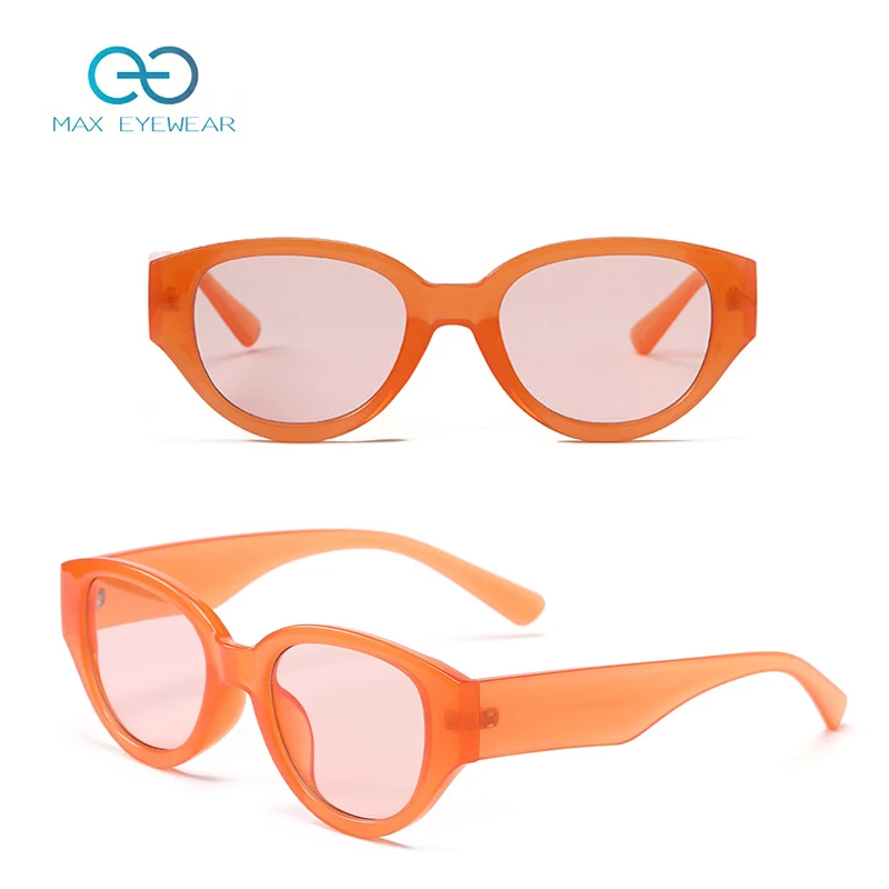 women hot selling uv400 sun glasses mabufacturers candy color sunglasses