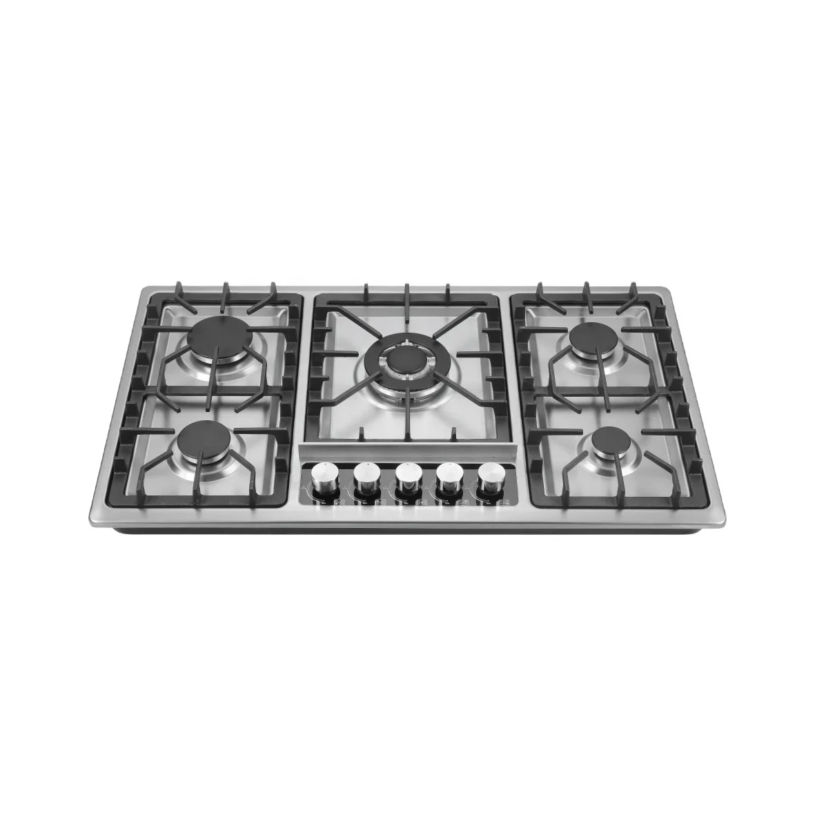 ZHONGSHAN HAOZHAOTOU  LPG  GAS STOVE 5 sabaf burner with save guard built-in NG GAS HOB