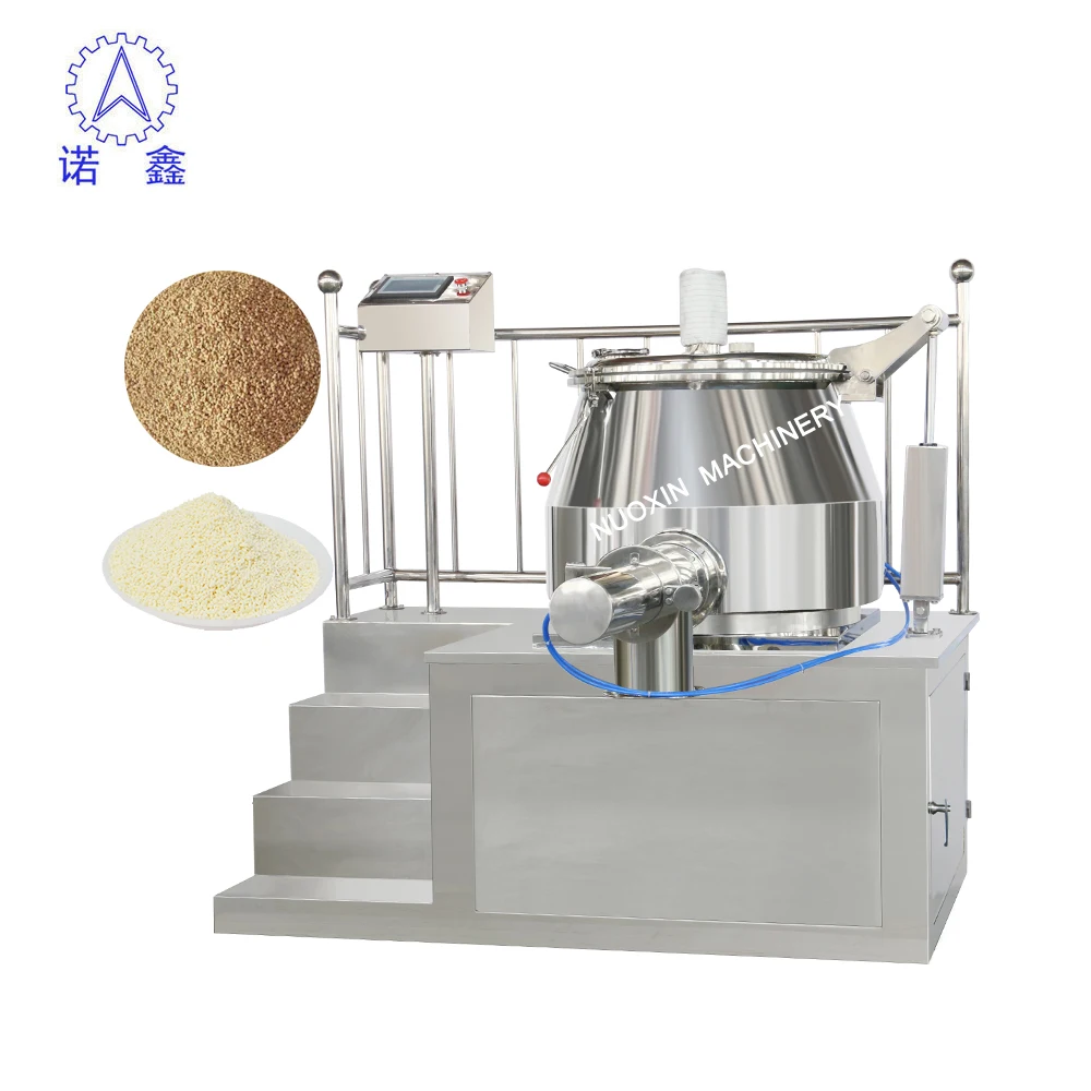 HLSG-300 High-efficiency Pharmaceutical Powder Wet Mixing Fertilizer Powder Granulation Machine