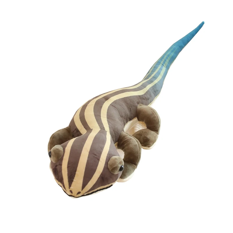 Детская плюшевая игрушка имитация рептилии ящерица хамелеон подарок