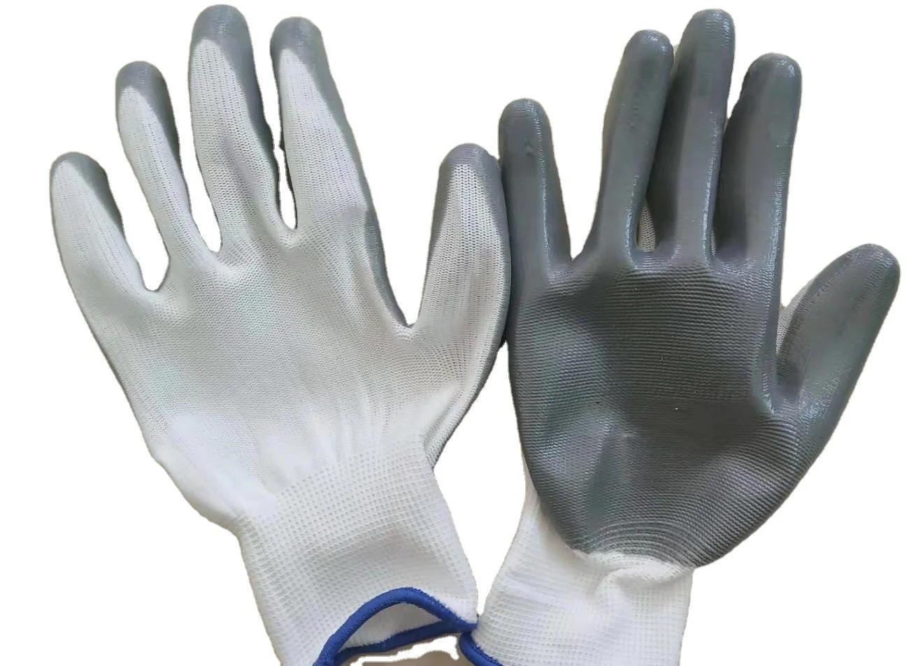 Hot selling High Quality Strong grip anti oil Nitrile coated work Gloves