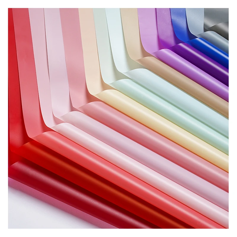 Popular 100%Waterproof Flower Bouquet Packaging Matte Flower Paper