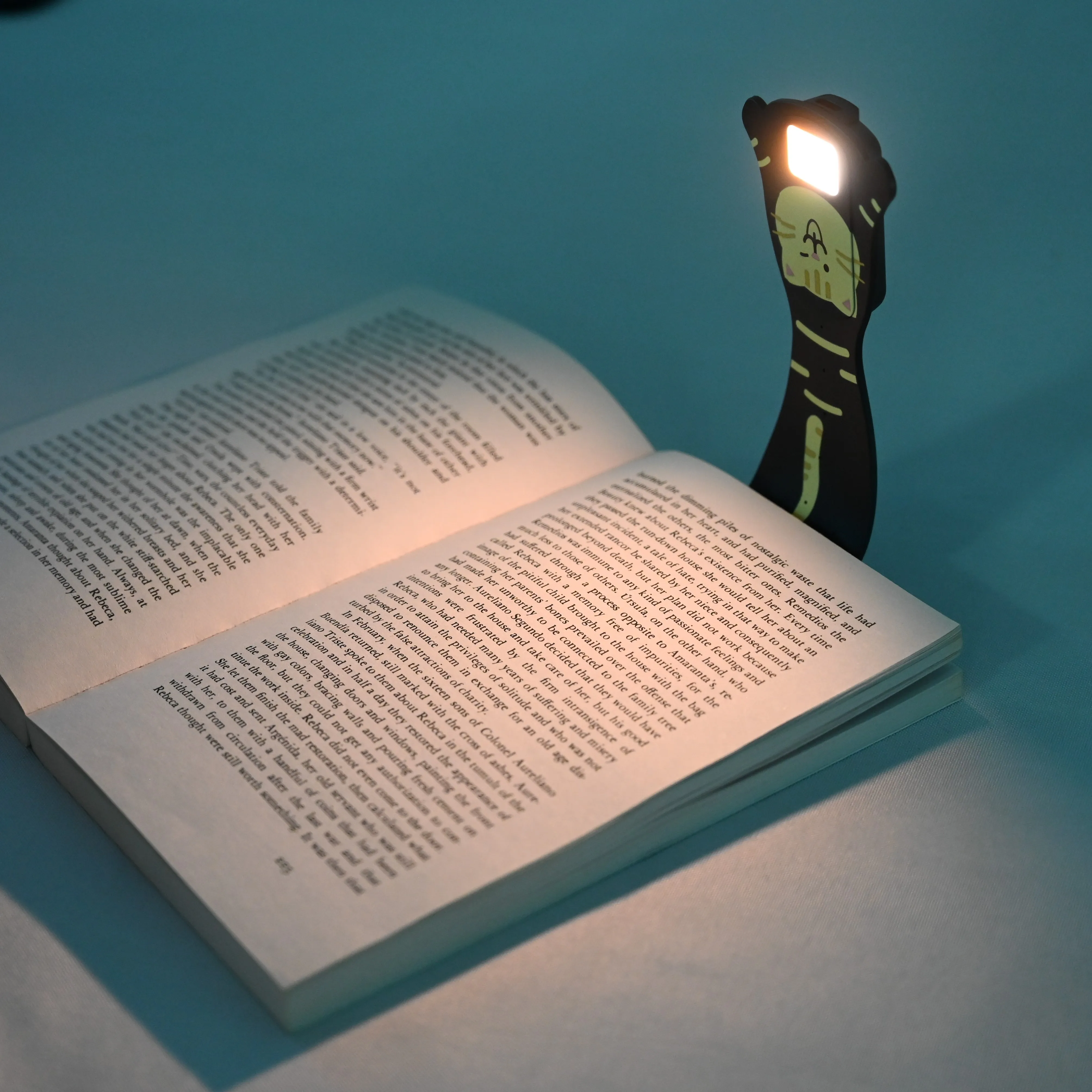 Custom Pattern Cute Animals Bookmark Light Portable Led Book Lights 6~24 Hours Use Time Mini Book Light for Reading in bed
