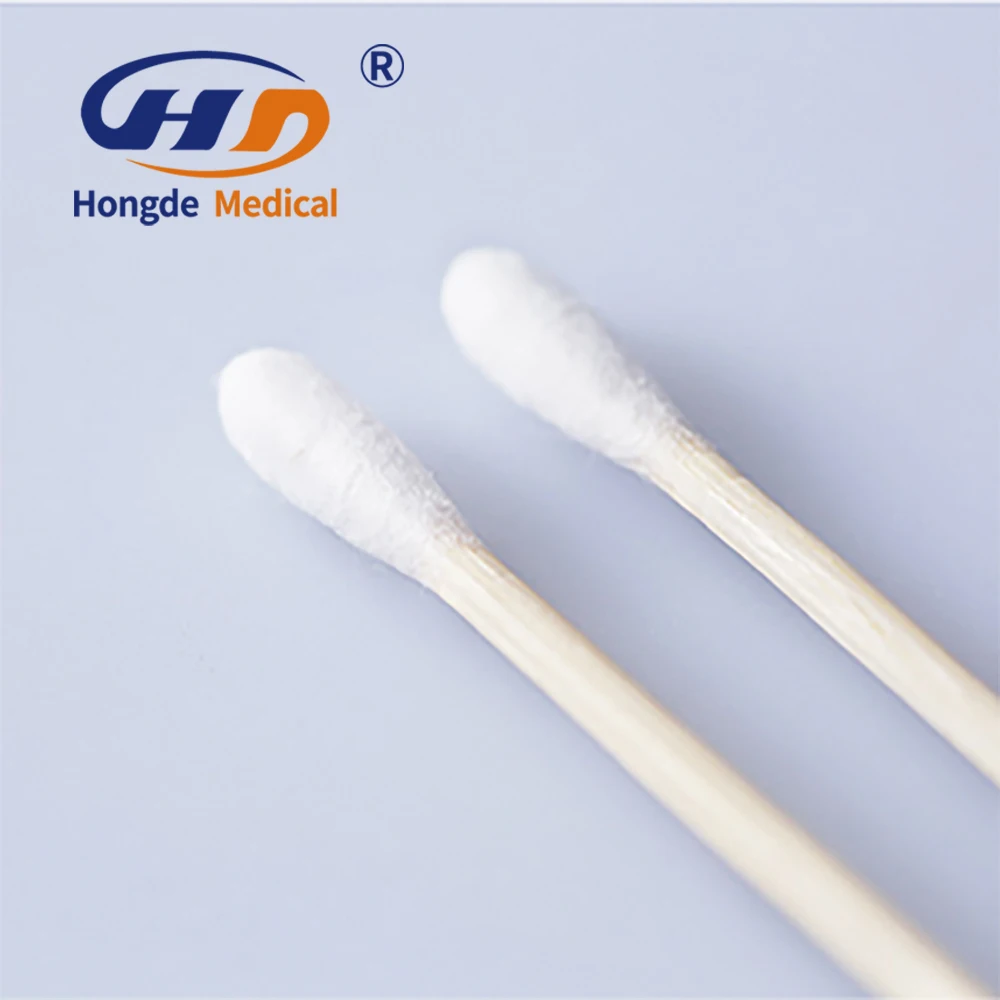Soft Comfort Cotton Swabs for Everyday Use Sterile Buds Pink Double Round Head Large Customized Swabs Medical Cotton