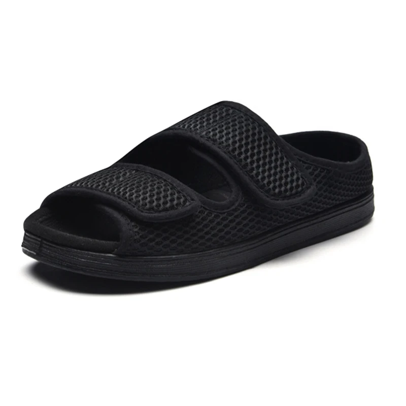 Diabetic Slipper Medical Slide for Diabetes Women Swollen feet Edema Heel Pain Extra Wide Feet Rehabilitated Shoes