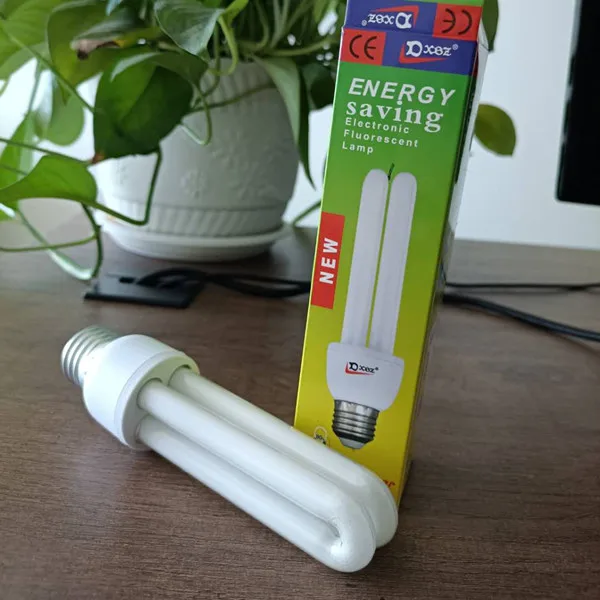 5w 7w 9w 11w 13w 15w 18W 2U Energy Saving CFL Bulbs with E27 base 220V energy-saving lamps