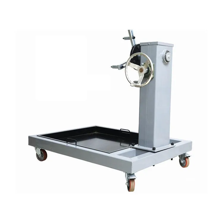 Good Quality Automatic Rotating Grab Tray Turning Rack Engine Stand