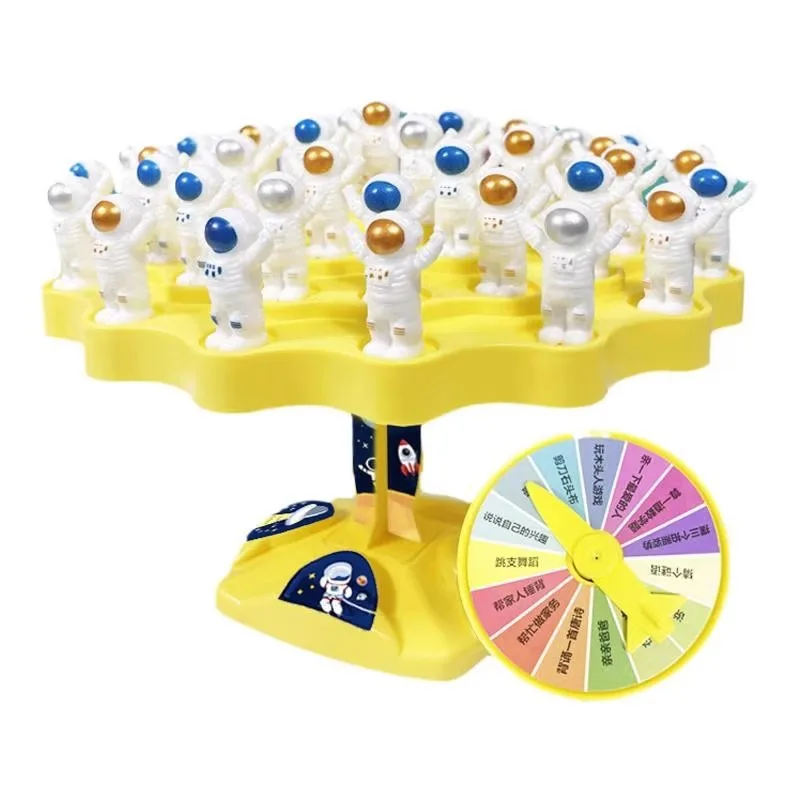 Two-player battle puzzle balance astronaut board game  interactive toy