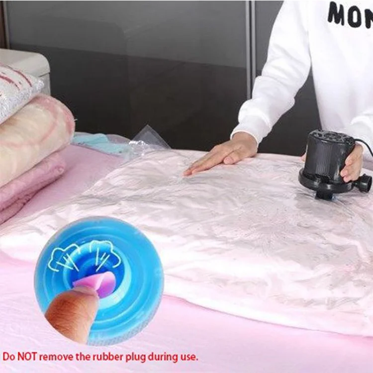 HeShun Custom Vacuum Hanger Compressed Vacuum Storage Packing Bags For Hanging Storage