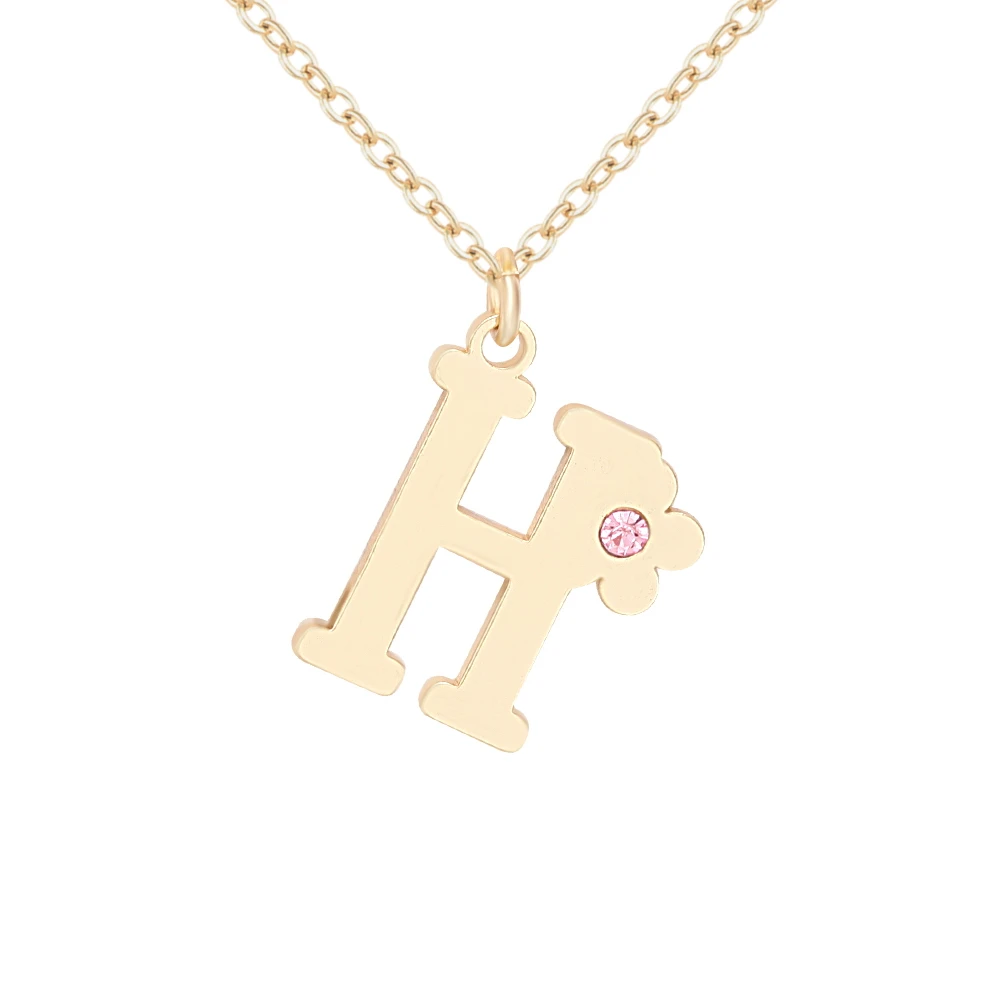 Personalized Initial Letter Necklace Custom Letter Necklace
