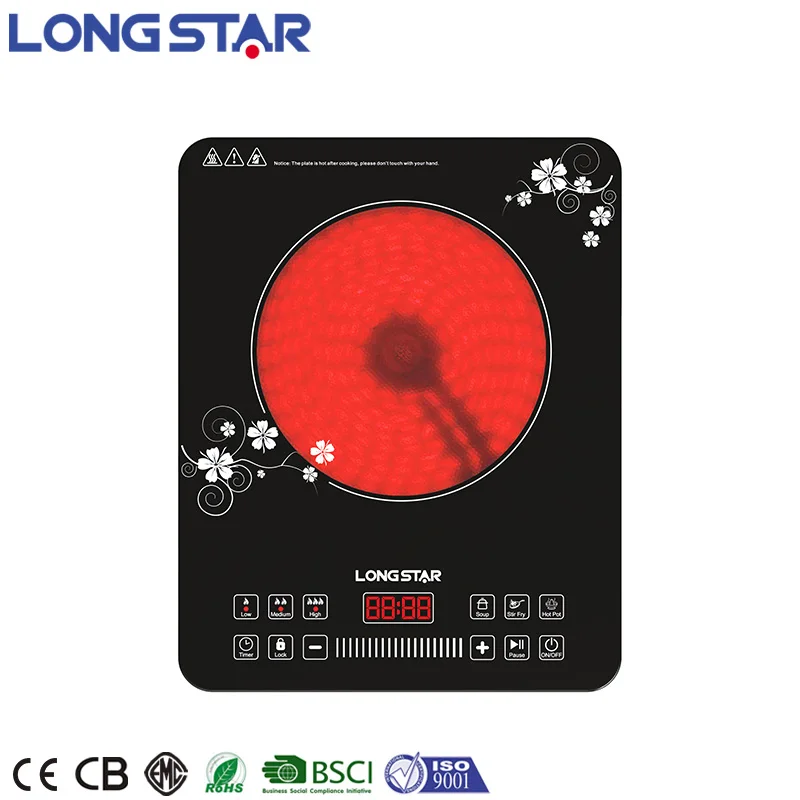 Type Portable Electric Infrared Induction Cooker 2020 March Expo Hot Sale Thailand Gift OEM Box Power Parts Pcs Plastic Hotel