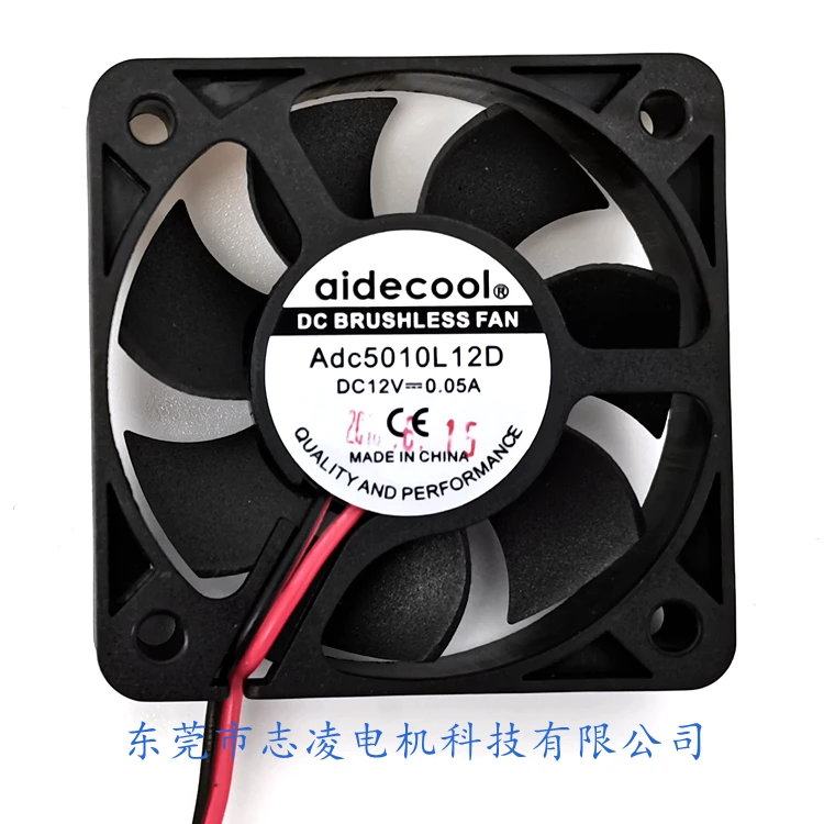 Aidecoolr 5010 DC Motor Fan Waterproof 12V 12 V Cooling Fan 3D Printers Other Devices Best Branded Case Small Air Blade Micro DC