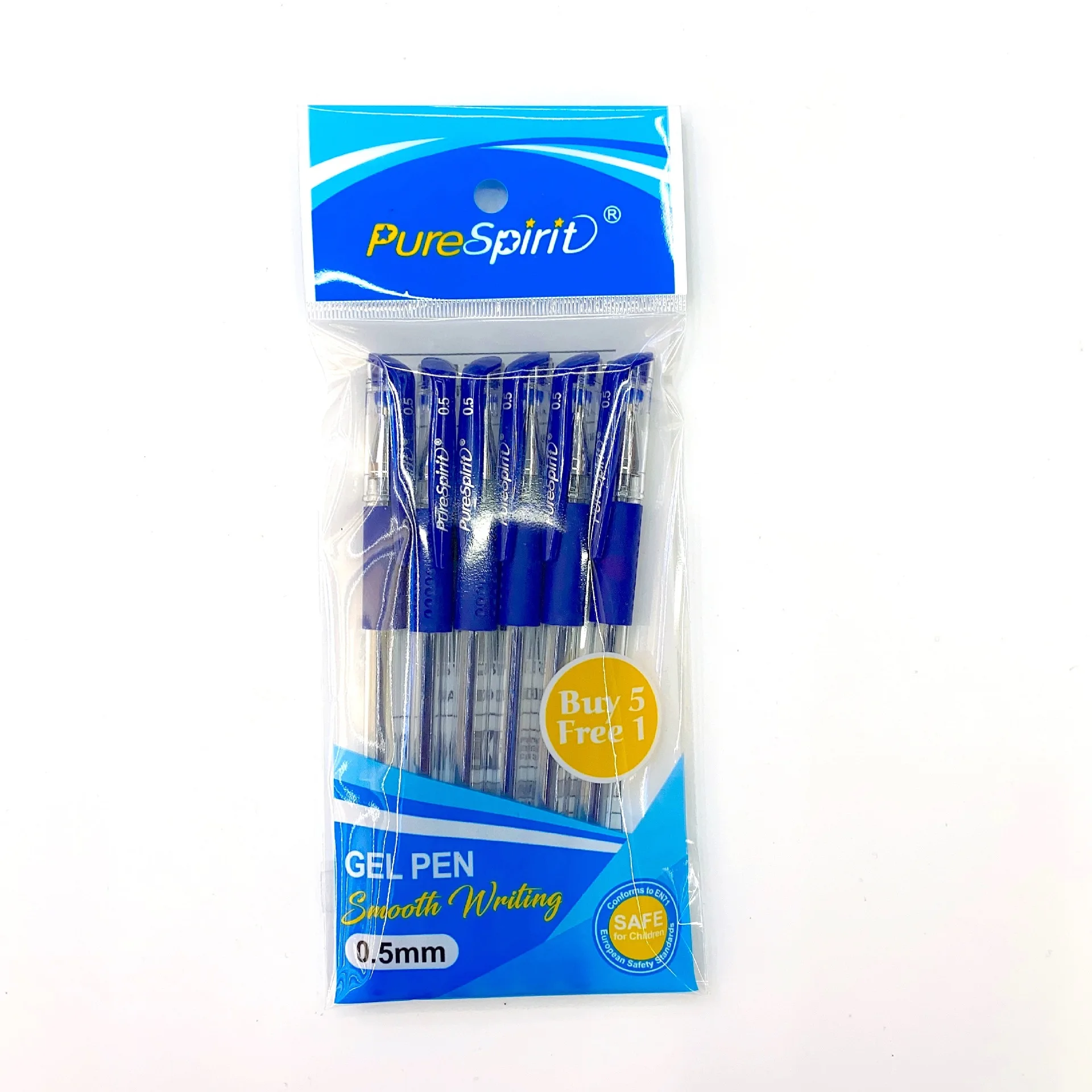 12 pcs/boxed European Standard Neutral Pen Red Blue Black bag 0.5mm 0.7mm Smooth brush question Gel Pens