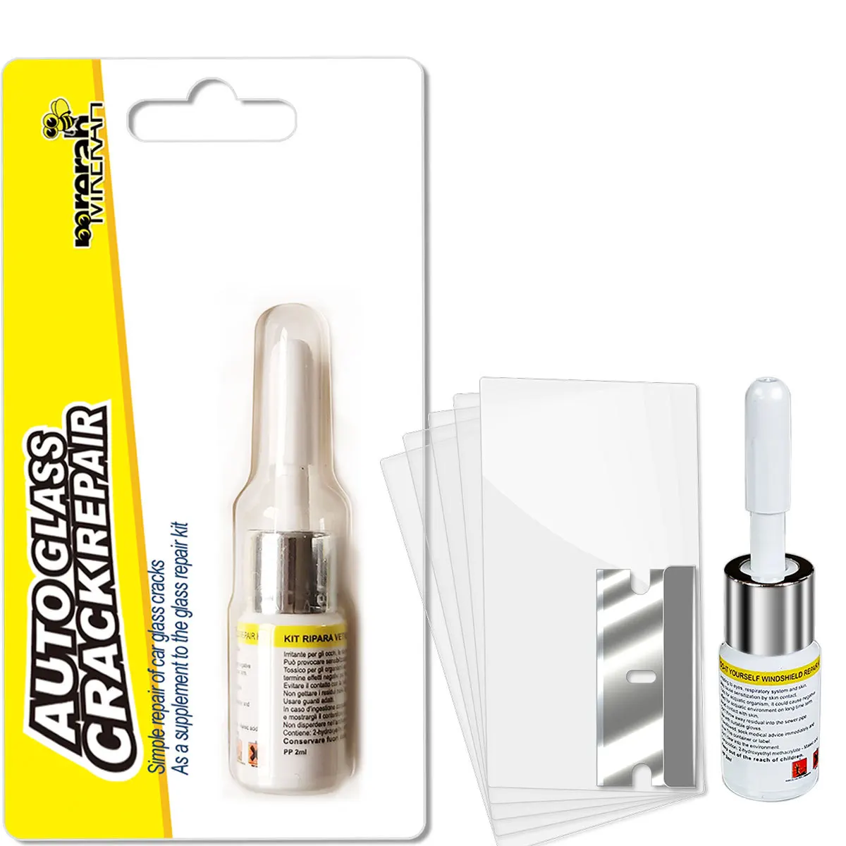 Wholesale Auto Glass Windscreen Repair Kits Scratch Crack Restore Resin Car Glass Crack Fix Windshield Repair Kit