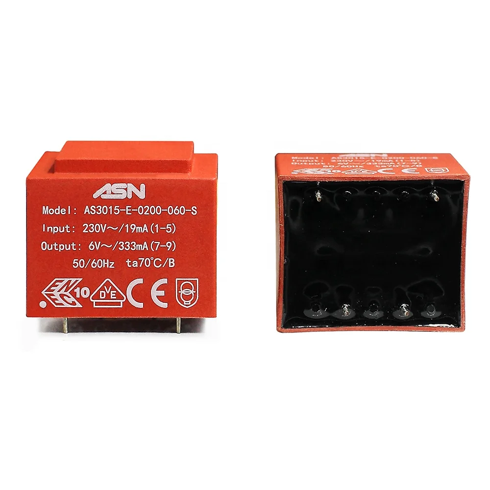 EI30/15 5 2.0VA вход 230v 115v выход 12v трансформатор инкапсулированный