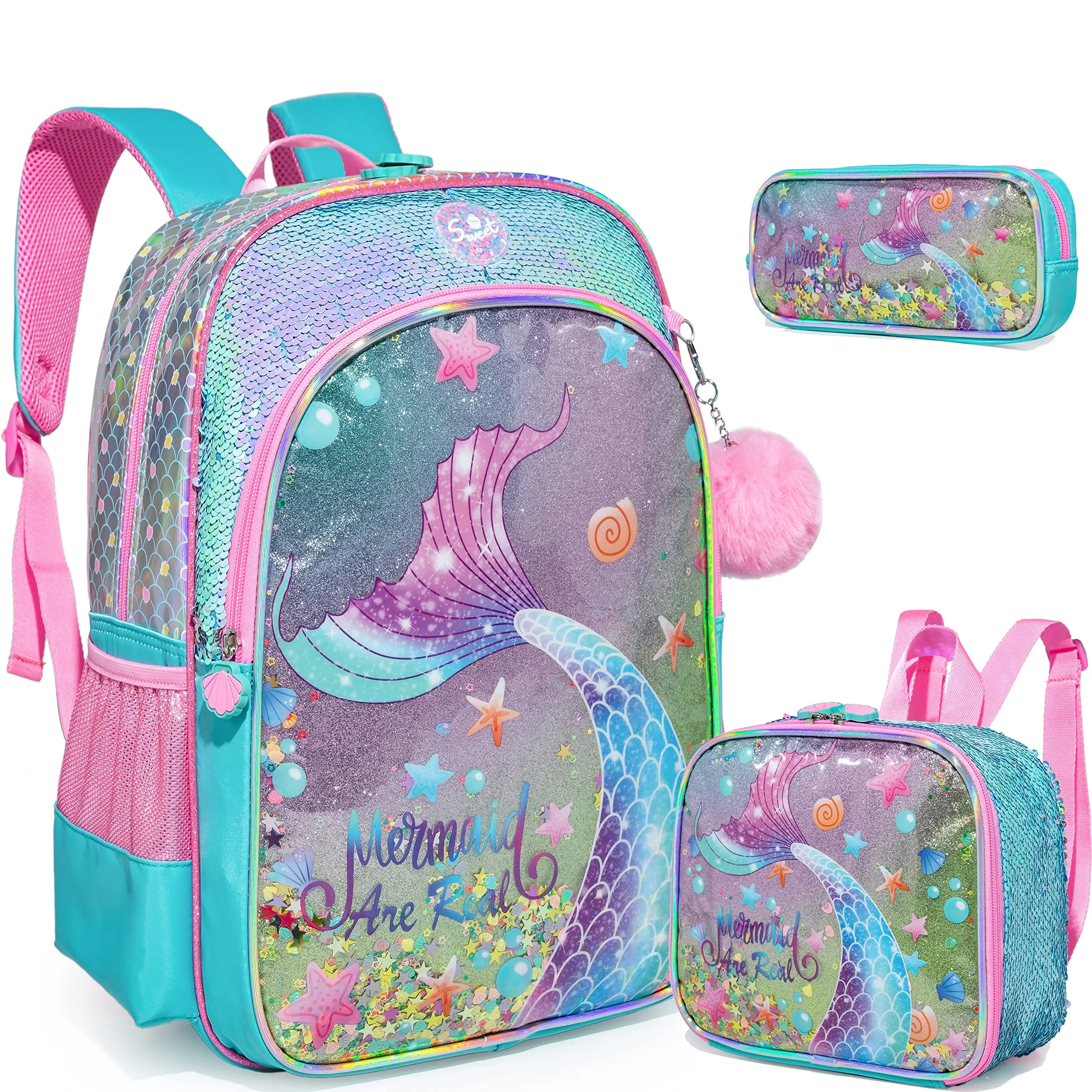 FREE SAMPLE New Children School Bags For Girls Oxford Waterproof School Backpack Set Satchel Kids School bags