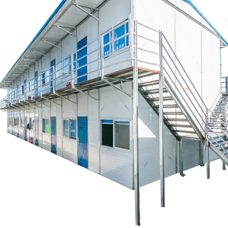 Fast construction two storey cheap prefabricated house for portacabin/labor camp/site office/ living home