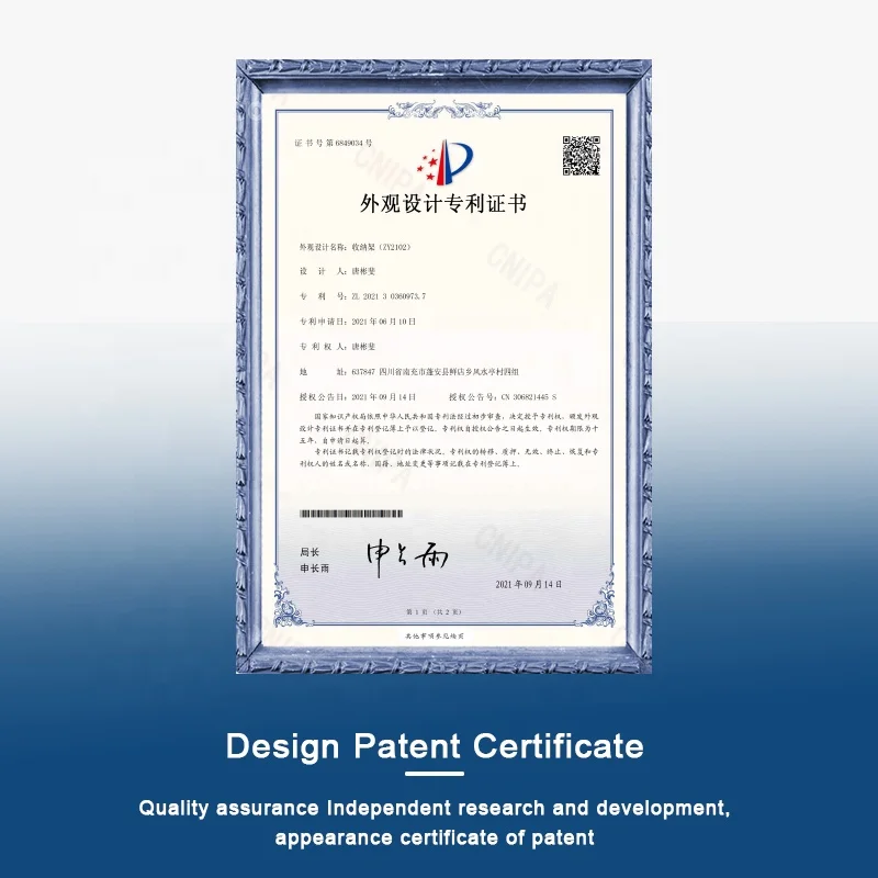 Household  Multilayer Floor Square Rotating Rack Kitchen 4-tier Vegetable Organizer Trolley For Home