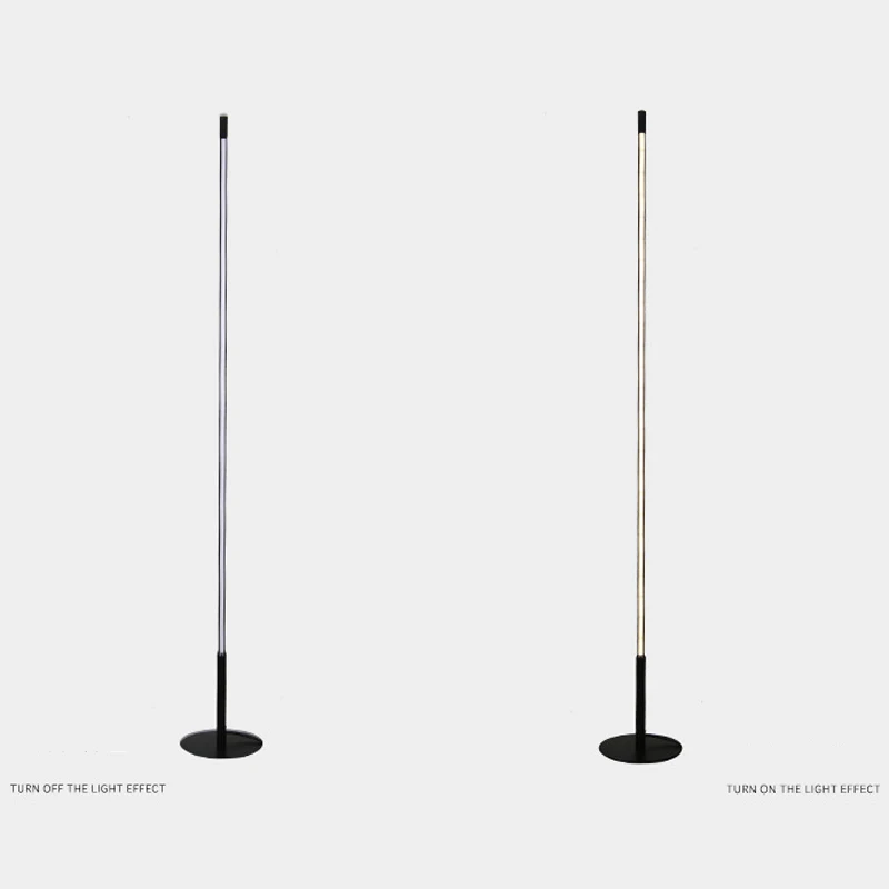 2021 Design nordic crystal lighting led modern standing floor lamps for living room