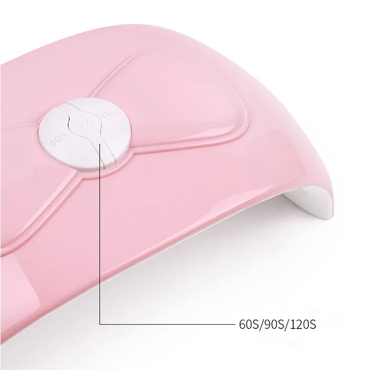 EYL 54W Mini Pink bowknot uv led nail dryer uv light for nail gel polish