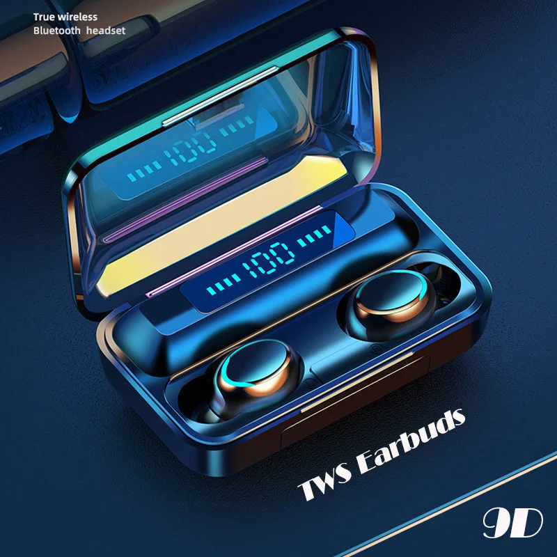 
2020 Hot Selling Better Quality TWS F9 Earbuds Earphone Headphones Wireless Headset Audifonos F9 