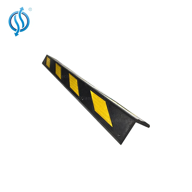 New Car Parking Lot Rubber Bumper Wall Edge Corner Guard Protector