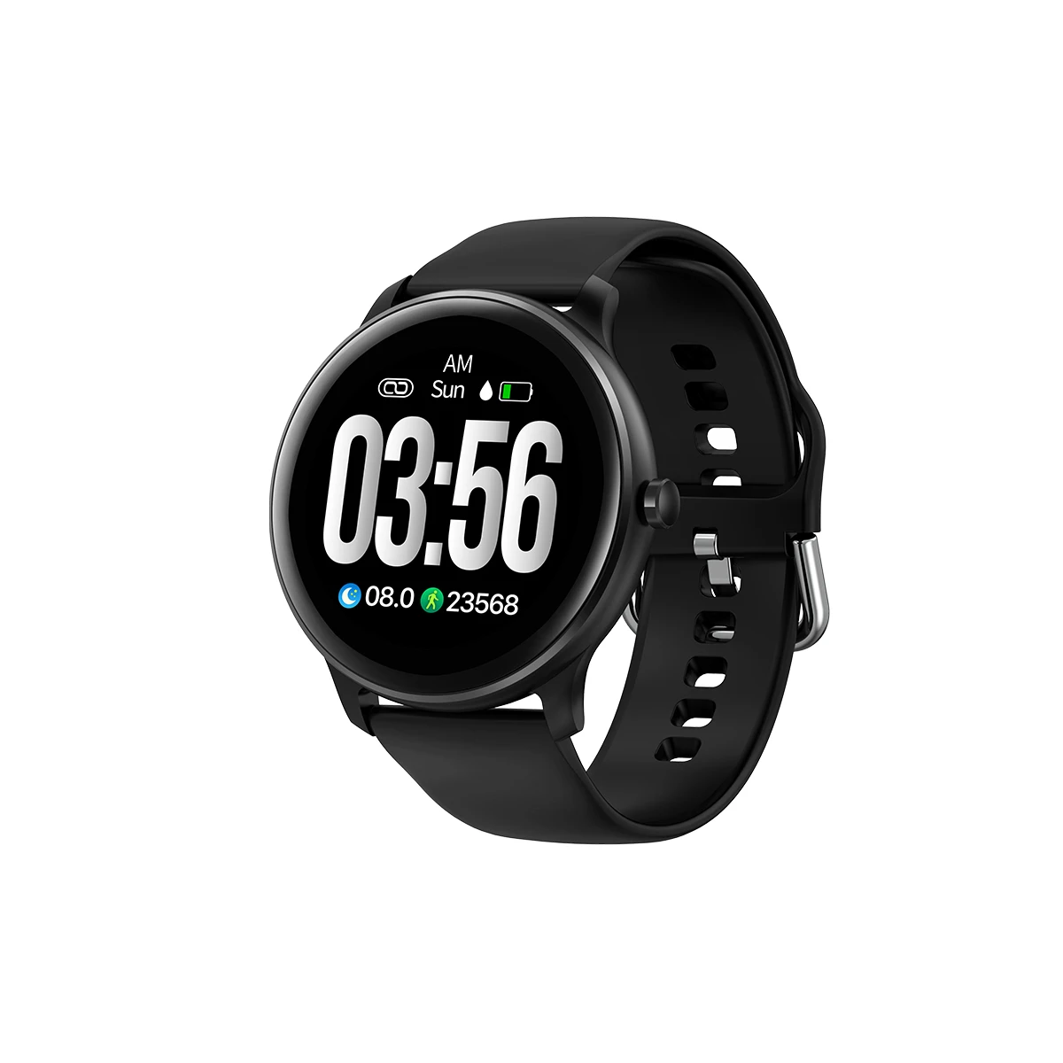 Kingwear Promotion Model G5 Full Round Touch Screen Fitness Tracker Blood Pressure Smart Watch with spo2