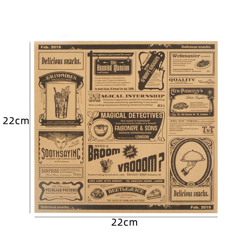 Greaseproof Hamburger Sandwich Packaging Tray Supply Golden Supplier Air Fryer Baking Tray Oil Paper Sheet