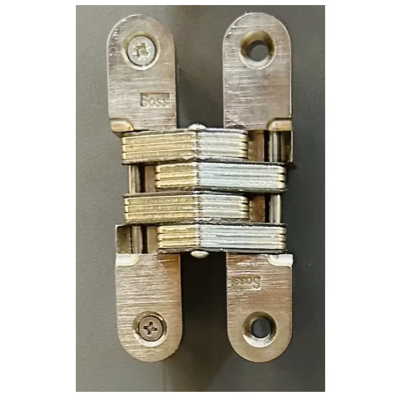 High Quality Traditional Style Furniture Hydraulic Folding Door Hinge Concealed Invisible Die-Cast Hinge for Doors