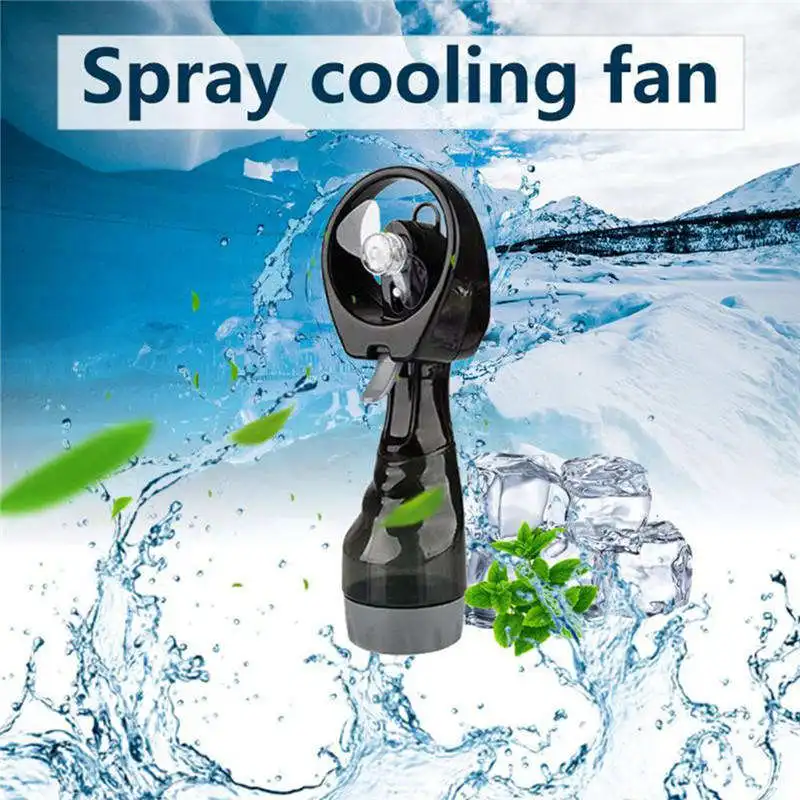 Plastic Portable Mini Mist Fan With Water Spray