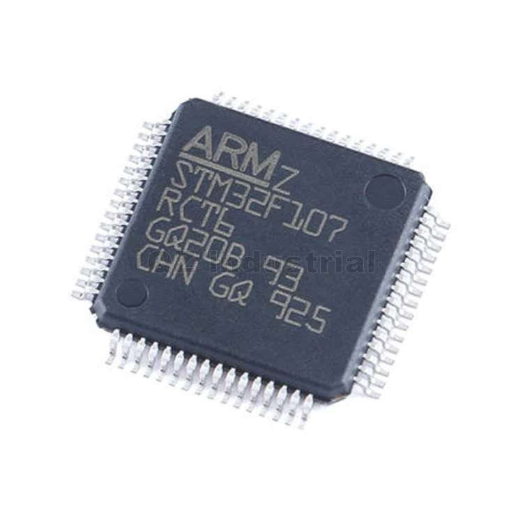 QZ STM32F107 IC MCU 32BIT 256KB FLASH 64LQFP Microcontroller IC STM32F107RCT6