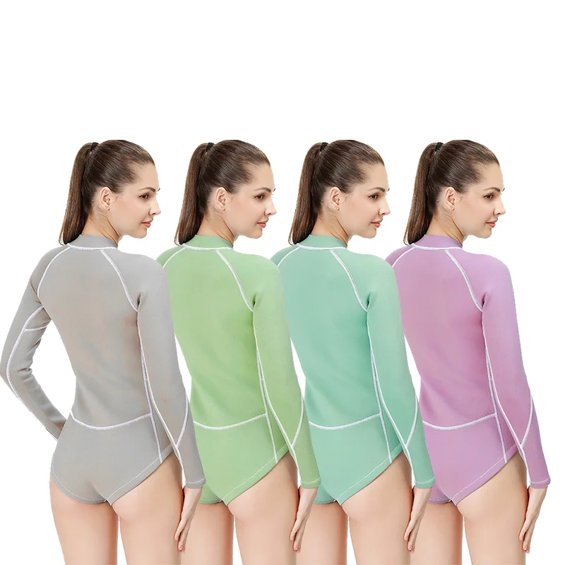 Smooth Skin Surf Diving 2mm Top Wetsuit Shorty Neoprene Water Suit Wetsuits for Women