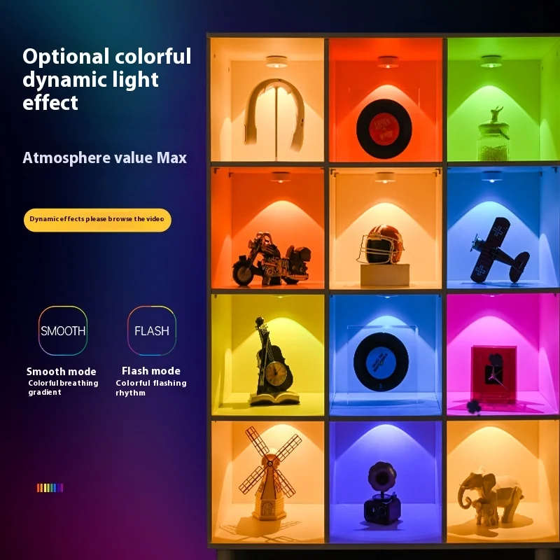 The Best Small Magnetic Suction Lights Home Multifunctional Intelligent Remote Control Lamp From China