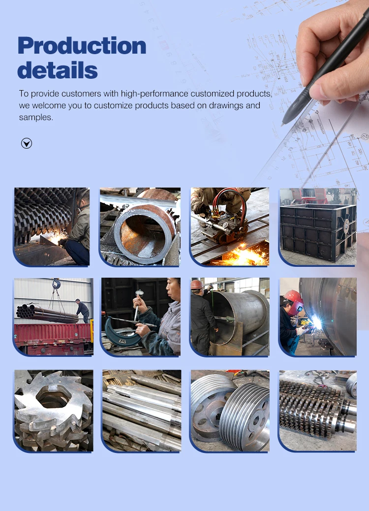 Pipe Barrel Bottle Film Disk Plastic Shredder Recycling Machine PE PP PVC PET Plastic lumps Crusher plastic shredder machine