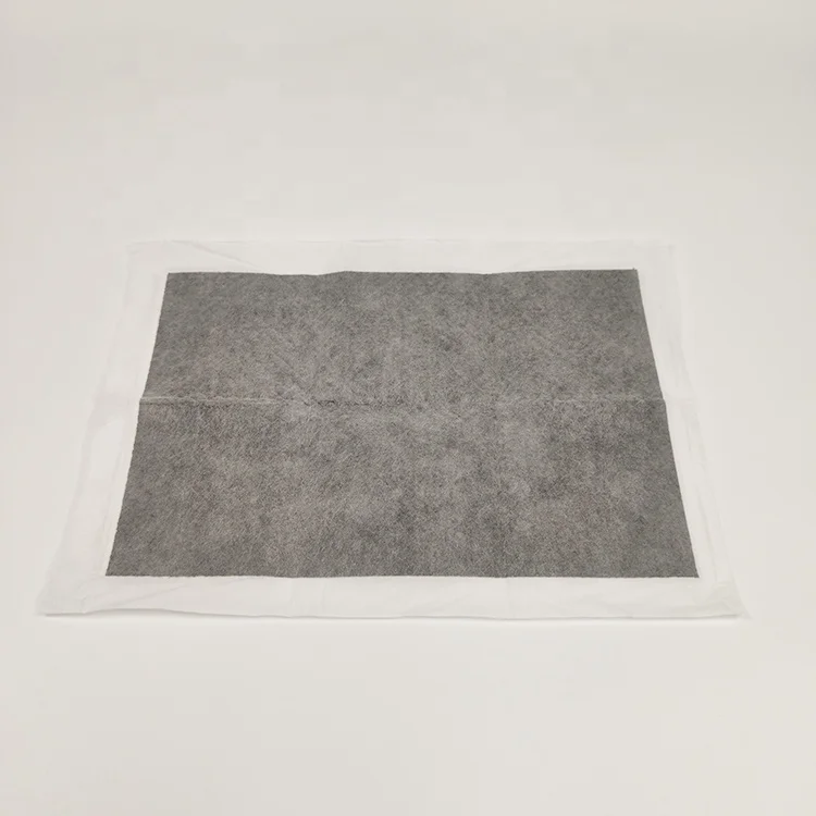 Pet Puppy Pads Black Activated Carbon Dog Pee Potty Training Pad Carbon Pee Pads